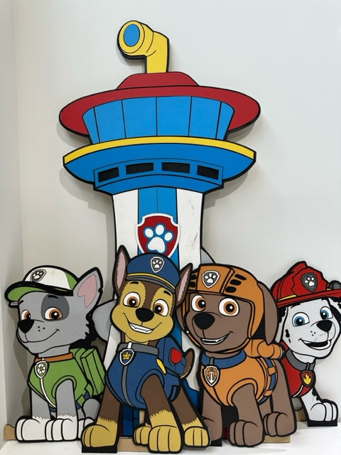 Paw patrol + Headquarters props$280 TO HIRE My StoreMy StorePaw patrol + Headquarters props