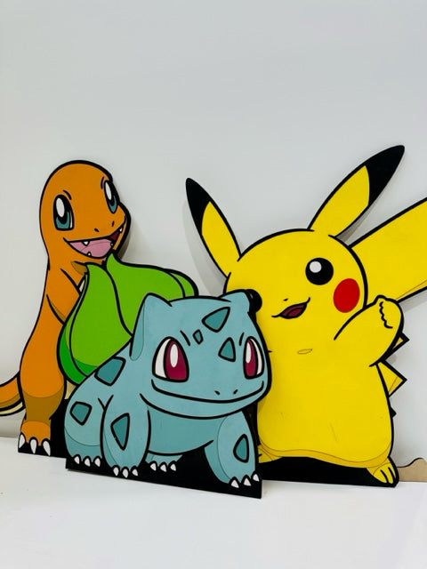 Pokémon characters$90 TO HIRE
POKEMON, CHARIZARD + BULBASAURMy StoreMy StorePokémon characters